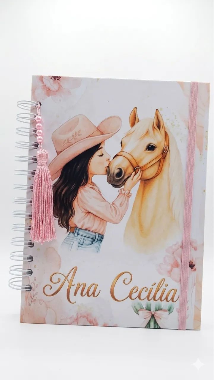 Caderneta e agenda Personalizada 