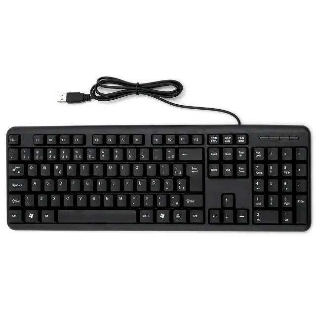 Kit Teclado e Mouse USB ABNT2 para Computador KB110 M365 - Foto 3