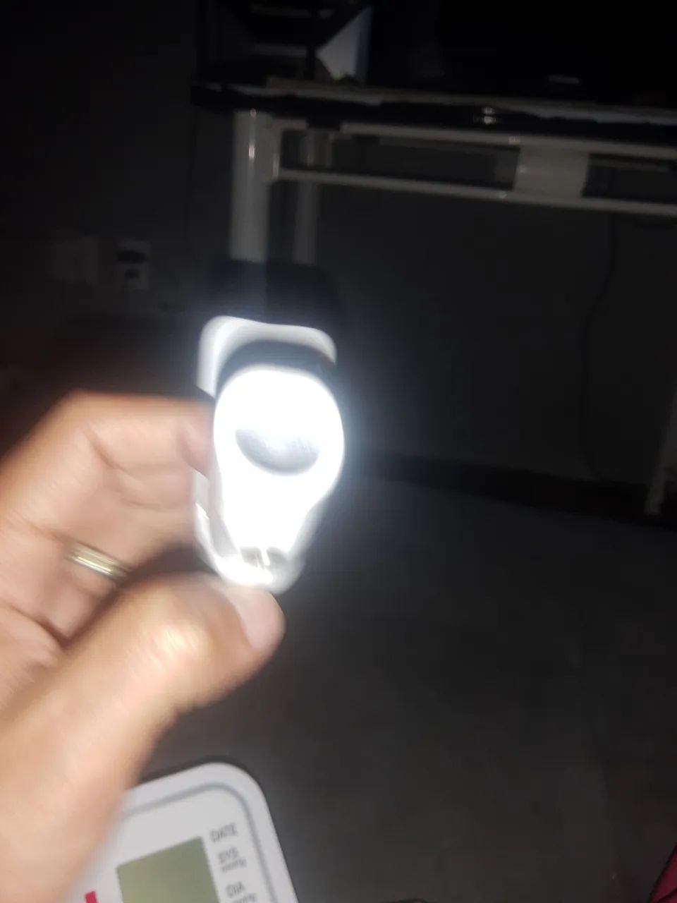 Base de exaustor de luminária de podologia 