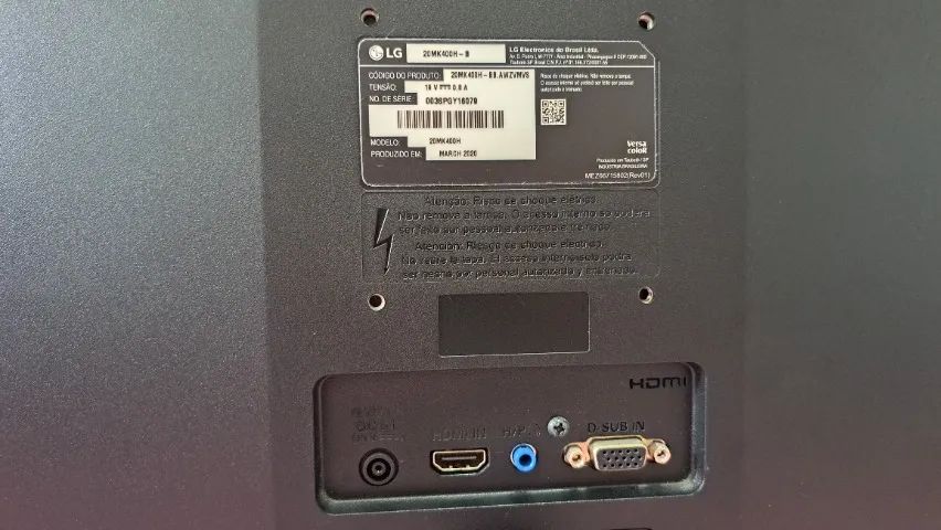 Monitor LG 20" 20MK400H-B - Foto 3