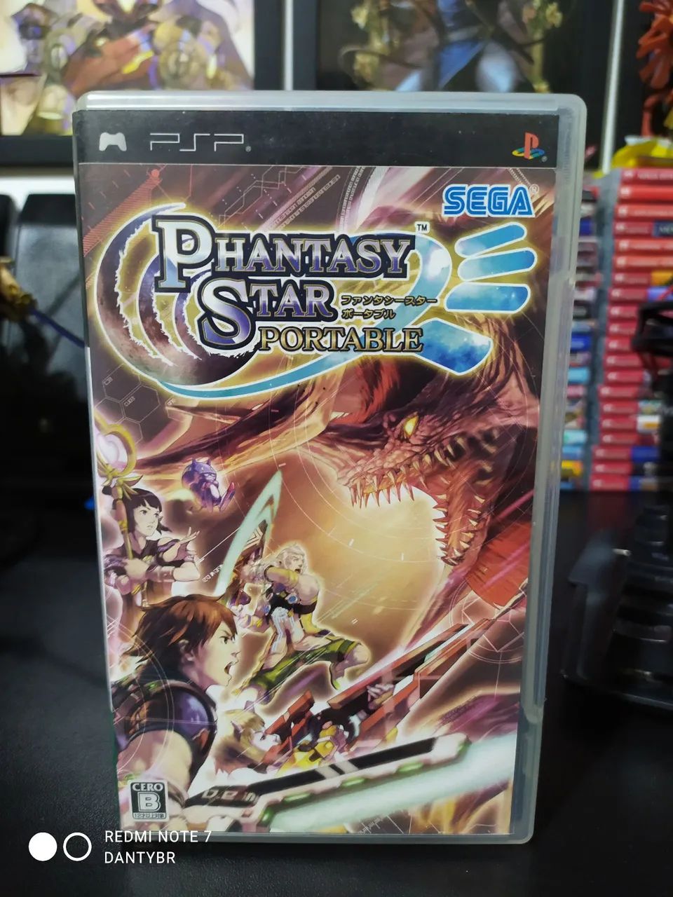 Phantasy Star Portable - Psp - Completo
