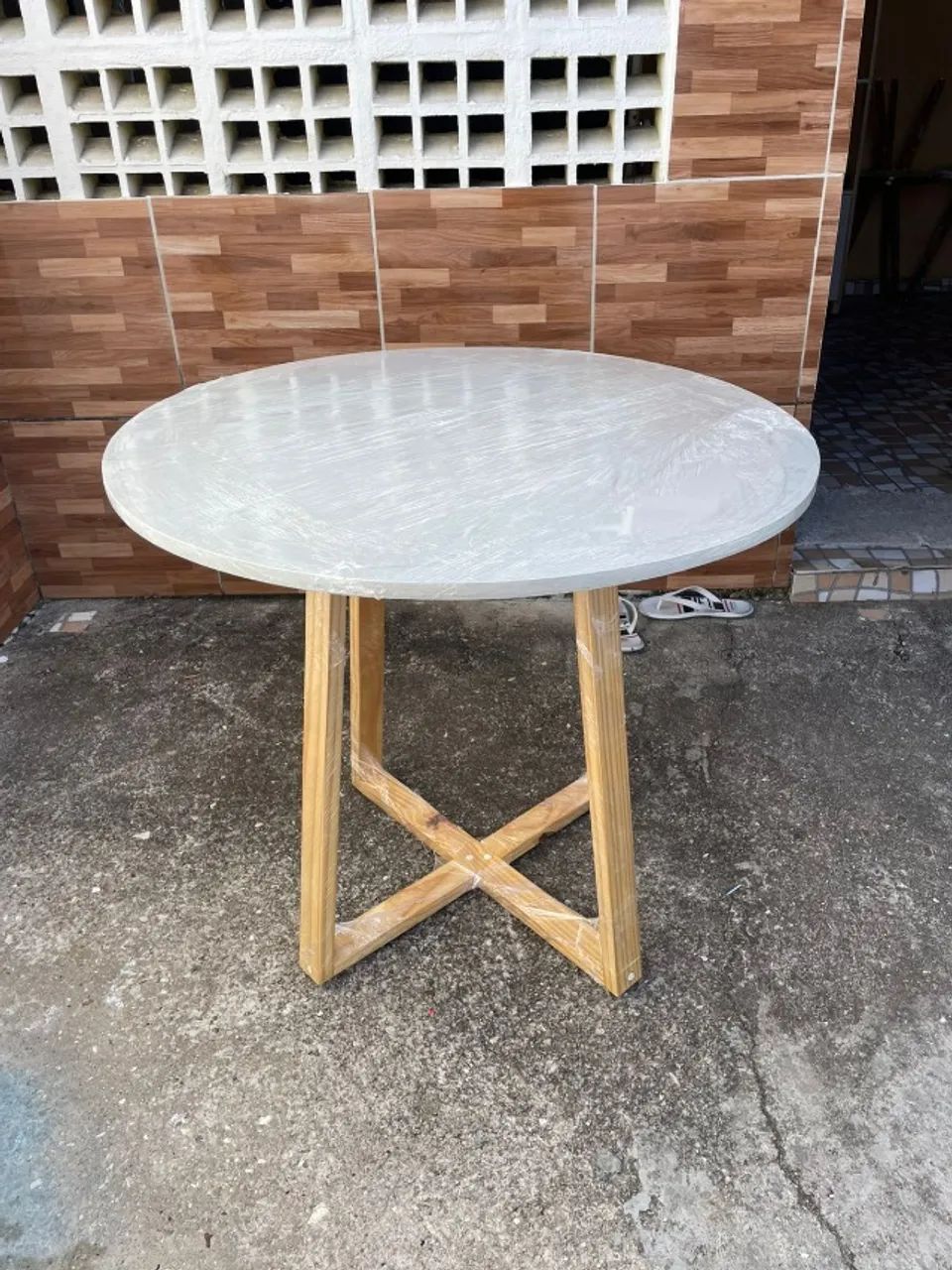 Mesa de Jantar Redonda Trançada - Foto 5