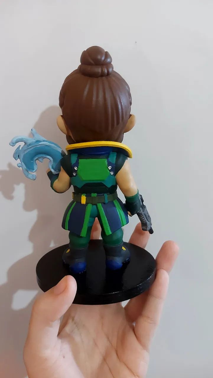 Boneco 3d com base personalizada  Harbor Valorant  - Foto 4