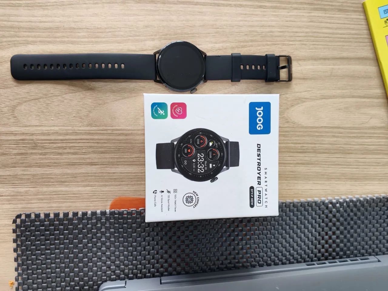 Smartwatch JQOG Destroyer Pro com NFC - Novo - Foto 2
