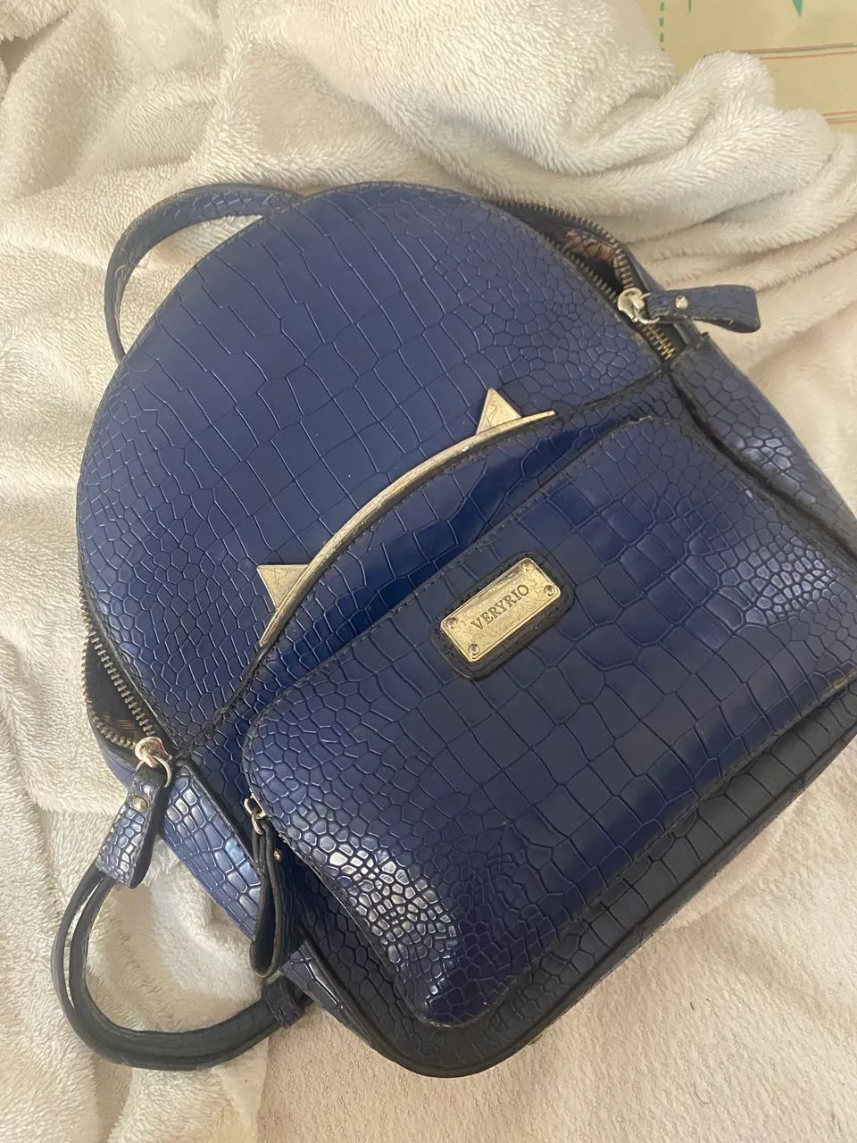 Bolsa azul marinho 