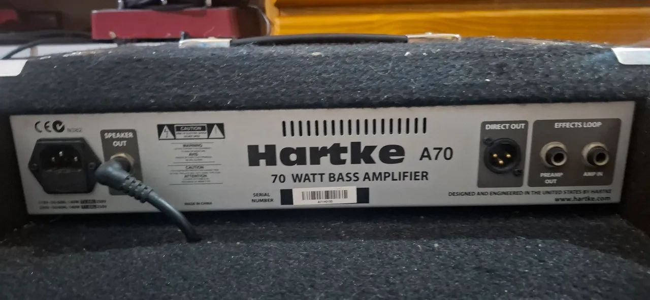 Amplificador Hartcke A70 
