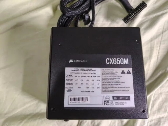 FONTE CORSAIR CX650M    - Foto 4