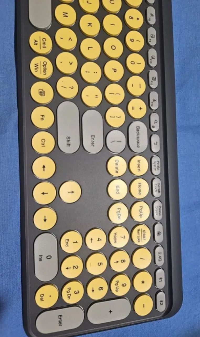 Teclado e Mouse Sem Fio  - Foto 3