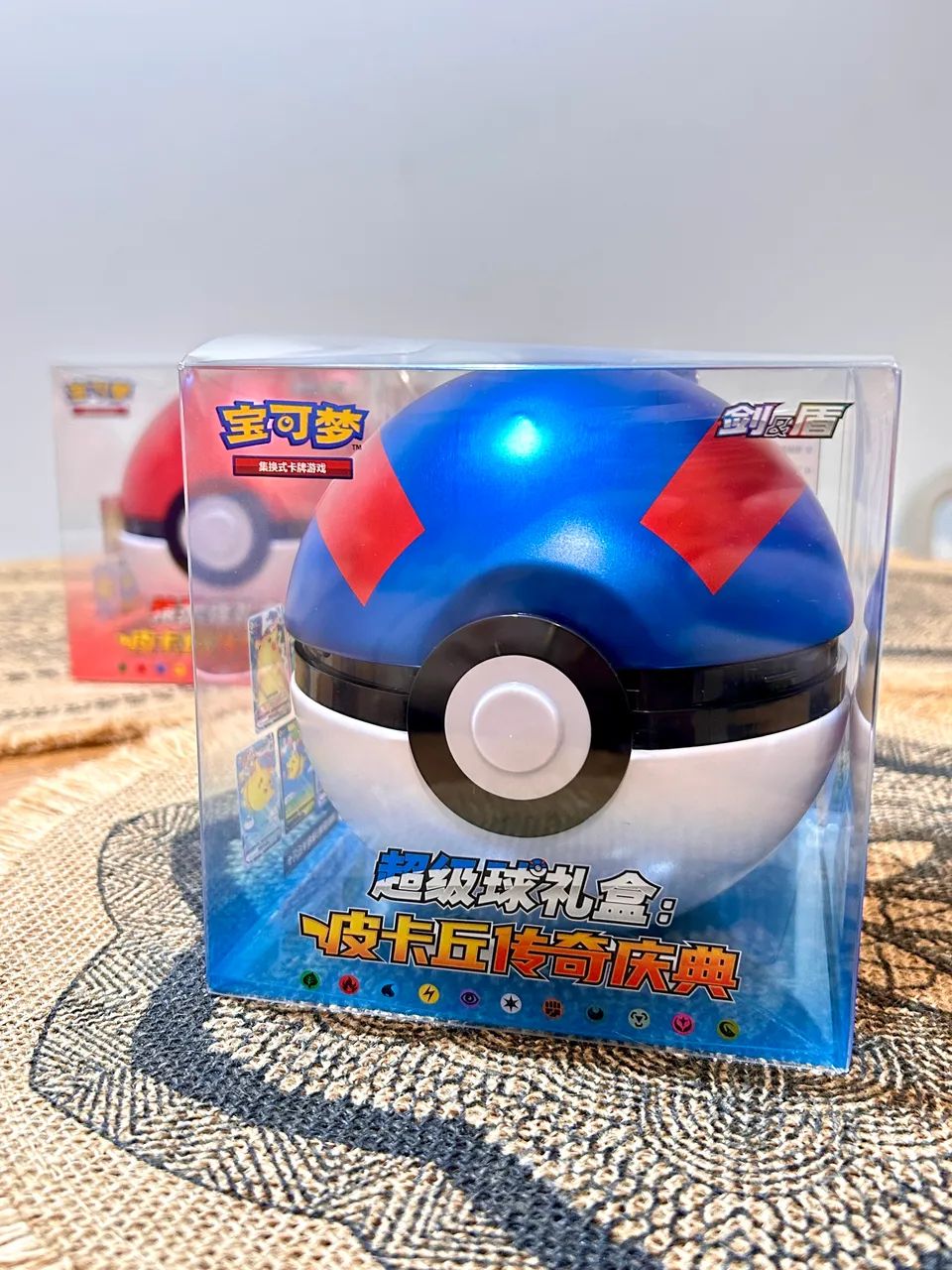 Lata Pokemon Pokebola Chinesa Original com packs - Foto 4