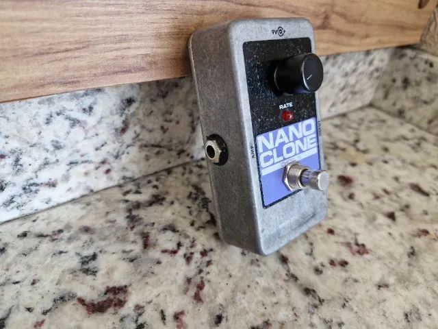 Pedal Electro-harmonix Nano Clone Chorus, funcionamento 100% zerado!!! - Foto 4