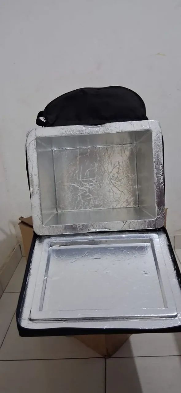 Bag para motoboy seminovo com isopor  - Foto 2