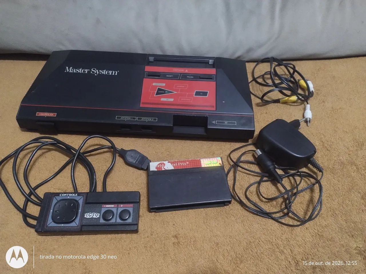Master system Tectoy completo funcionando perfeitamente 