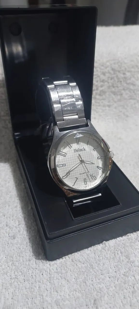 RELÓGIO FEMININO QUARTZ PRATA - Foto 2
