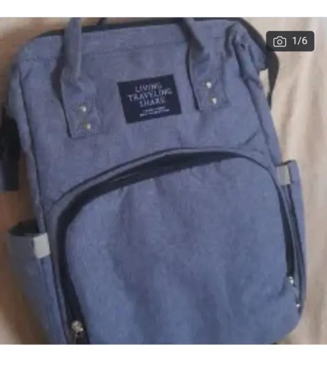 Bolsa maternidade bebê com trocador nova  - Foto 4
