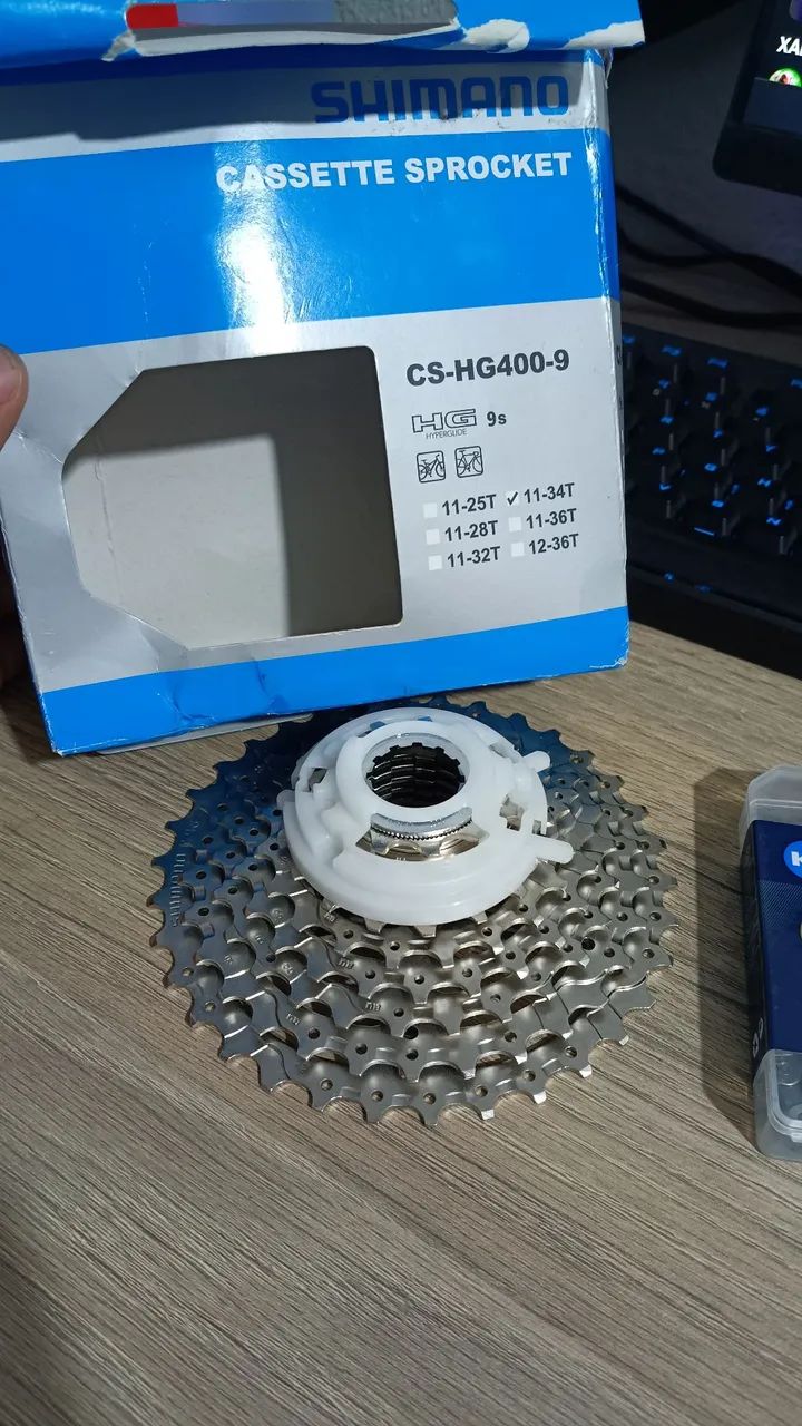 cassete Shimano cs hg400 9 11/34 - Foto 4