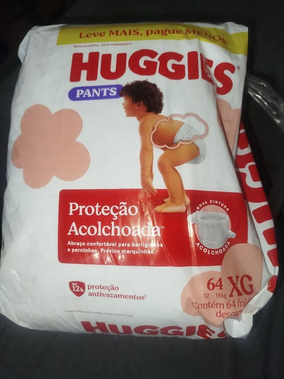 Fraldas Huggies XG 64un 