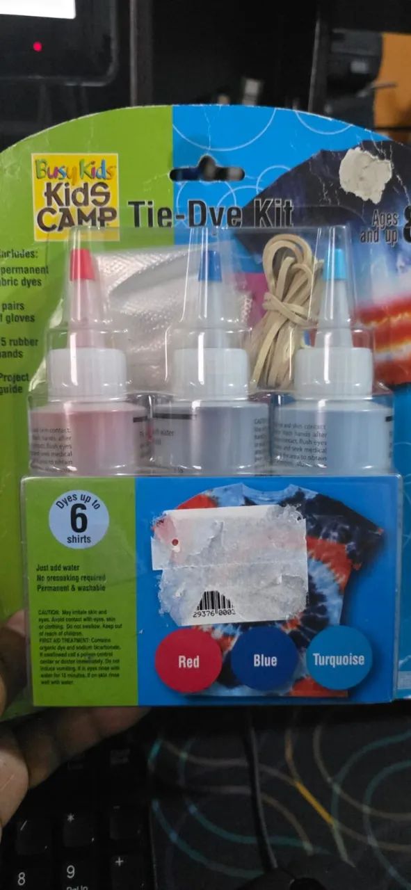 Tai Dai  - Maxprint busy kids camp tie dye KIT