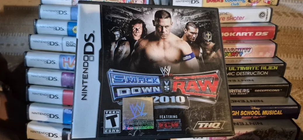 Jogo Game Nintendo DS Smack Down vs Raw