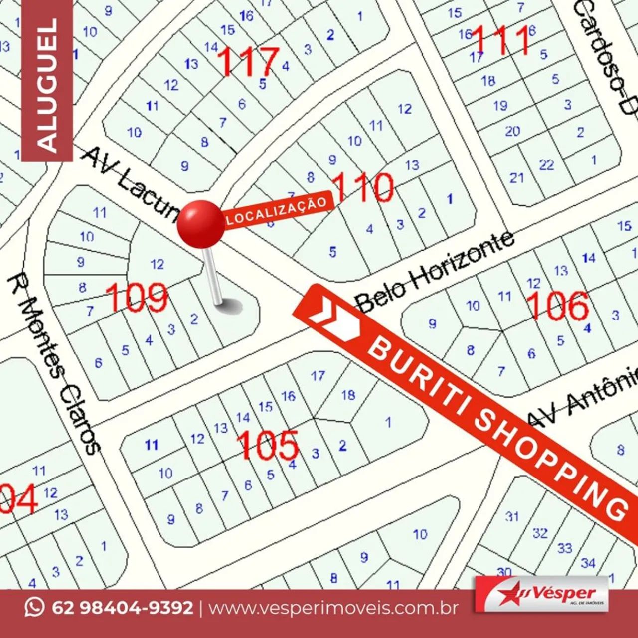 Lote - Av. Laguna - Parque Amazônia - Foto 2