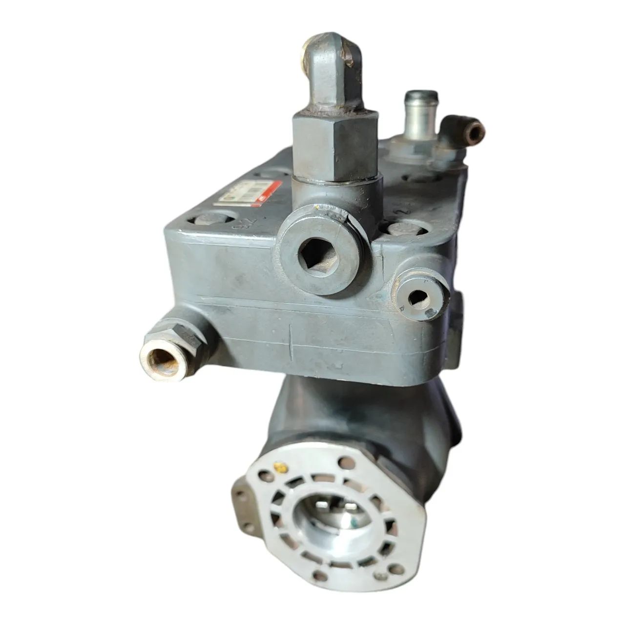 Compressor Ar Motor Ford Cargo 1719  E1195 - Foto 4