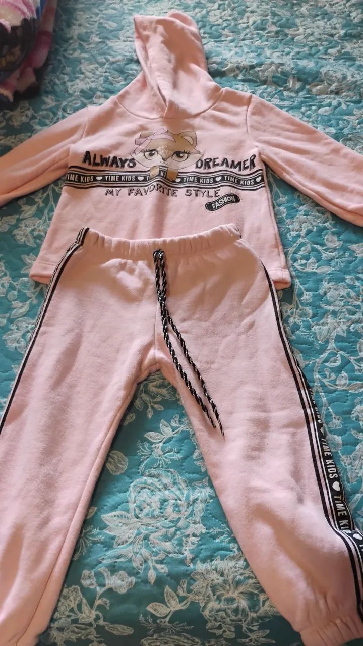 Conjunto moletom importado time kids - Foto 2
