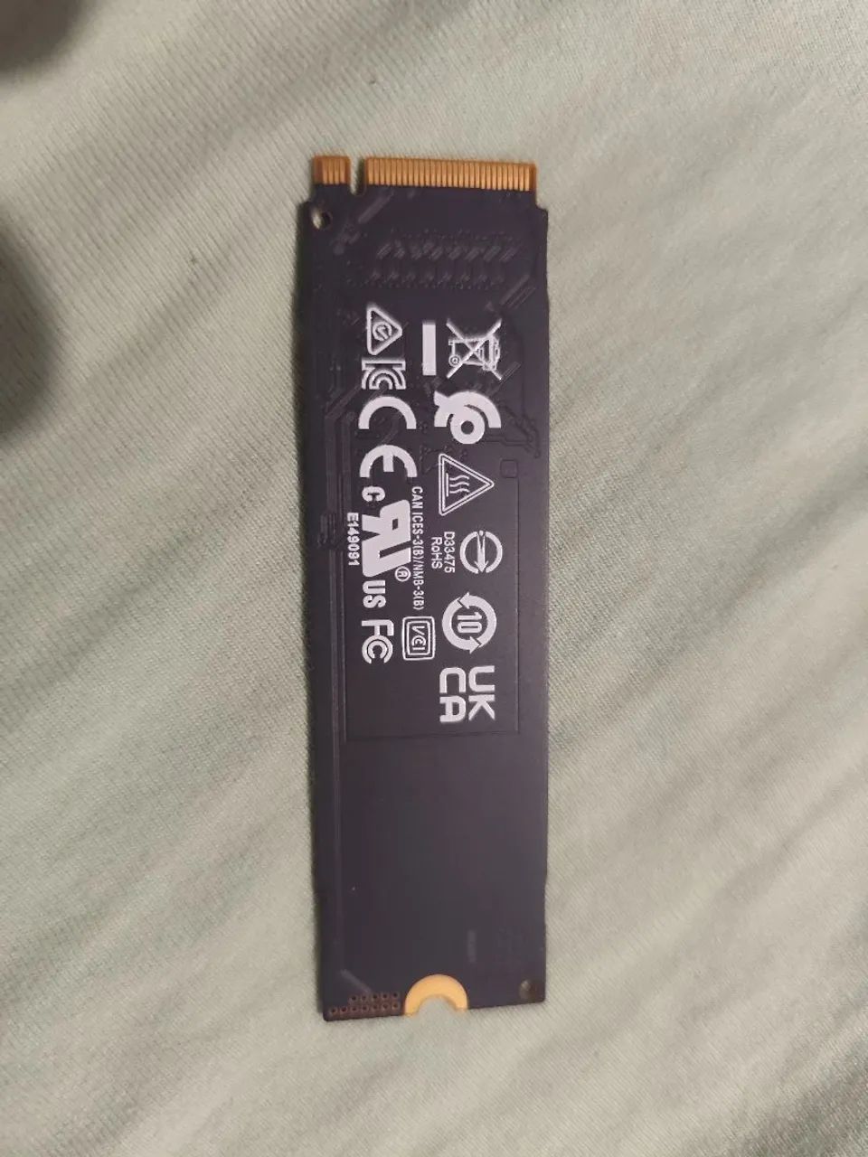 SSD Samsung nvme 512 gb original 
