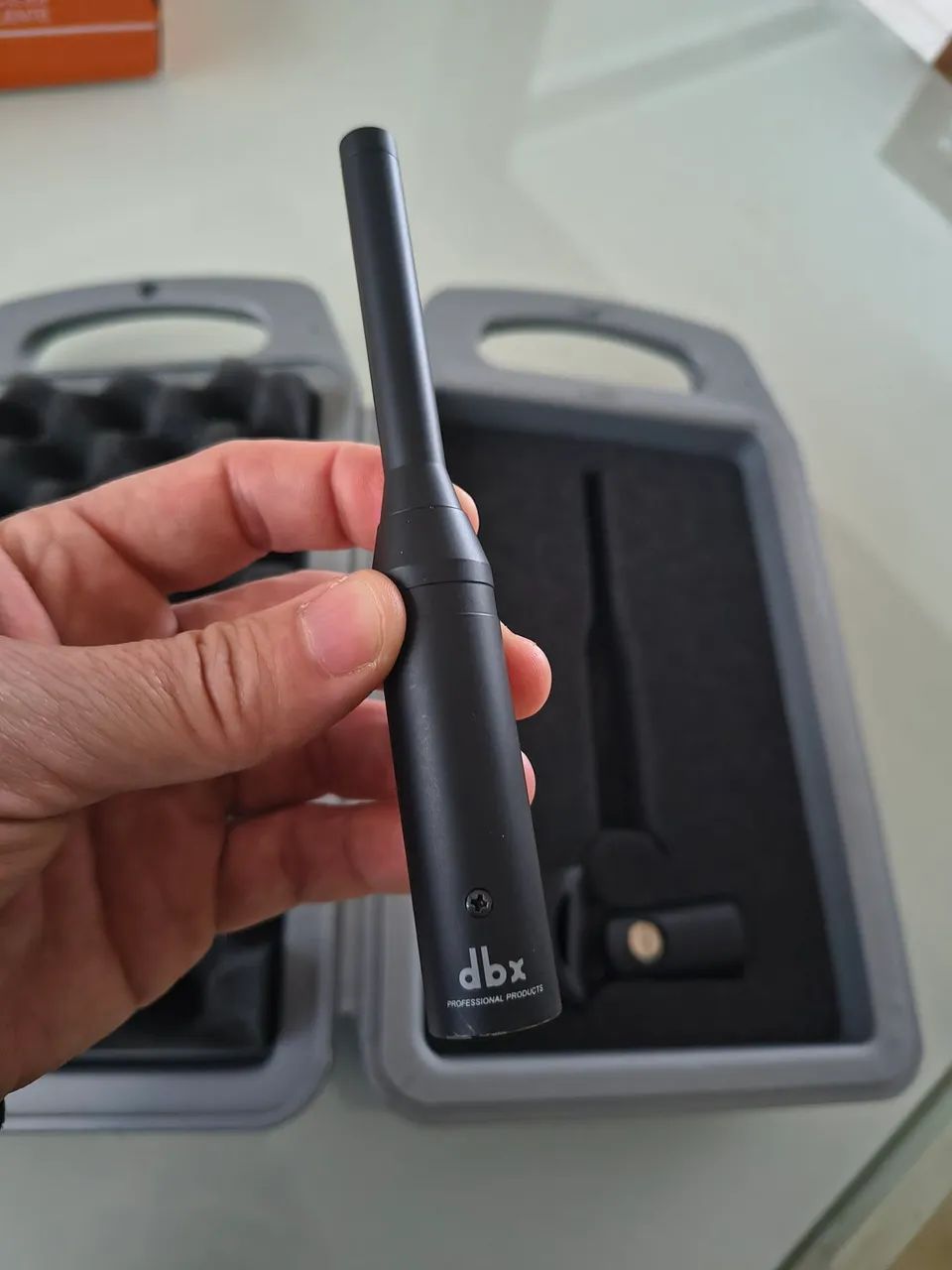 Microfone RTA DBX com case  - Foto 2