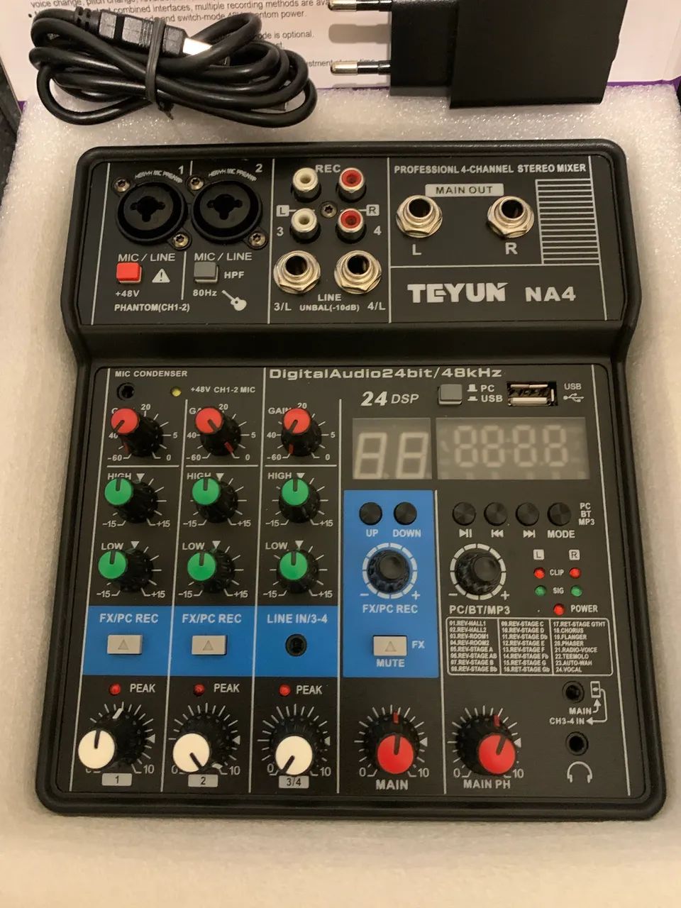 Mesa de Som Teyun MA4 - Foto 4