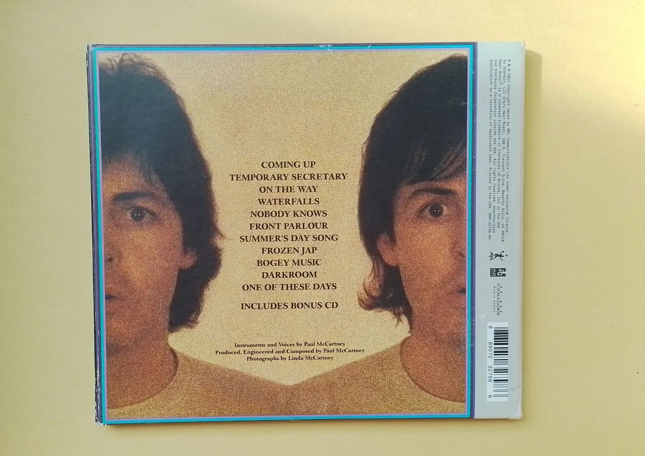 CDs McCartney II, Duplo - Paul McCartney  - Foto 4