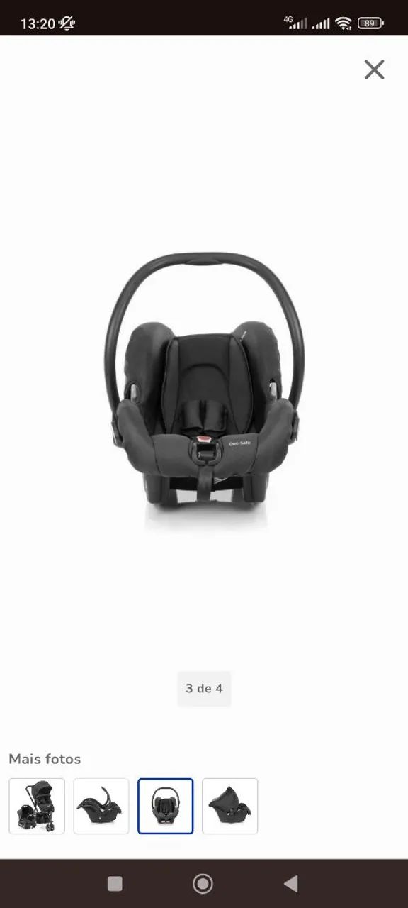 CARRINHO DE BEBE + BEBE CONFORTO  - Foto 4