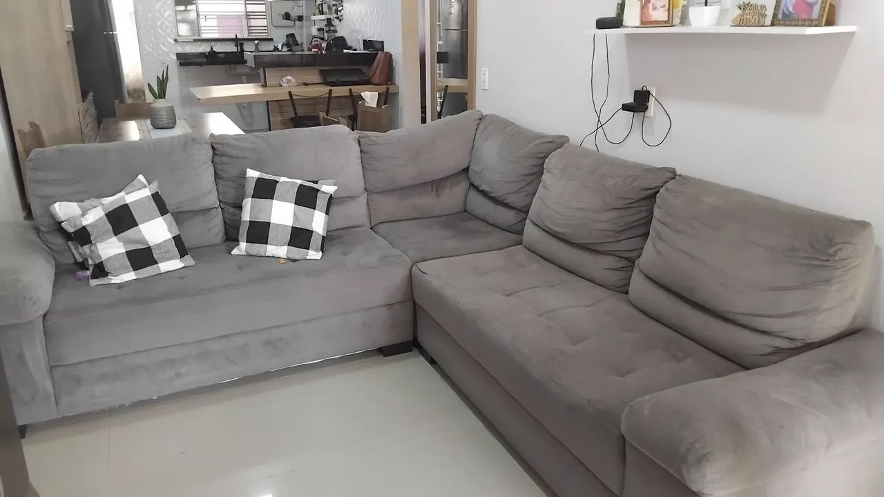 Sofá em "L" faço entrega! - Foto 2