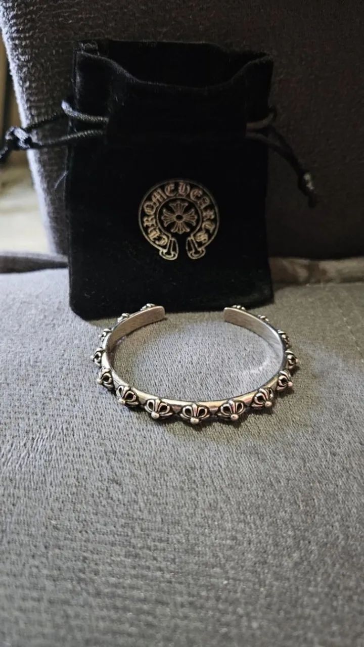 pulseira bracelete chrome hearts - Foto 4