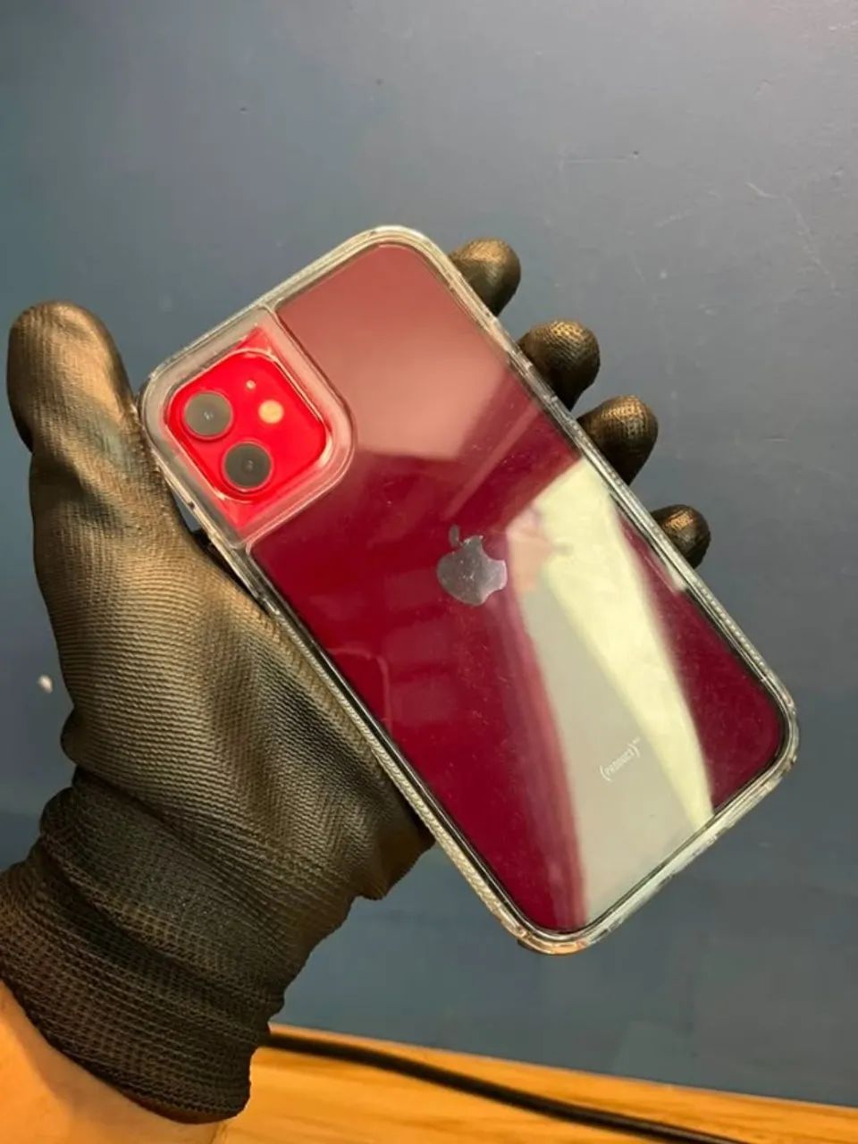 iPhone 11 64GB Red ? Funcionando Tudo (Face ID OK) - Celulares e