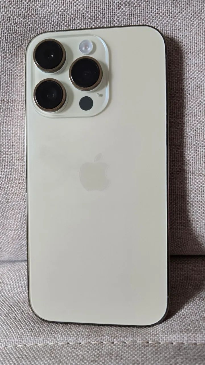 IPhone 14 Pro 256Gb Dourado em ótimo estado  - Foto 2