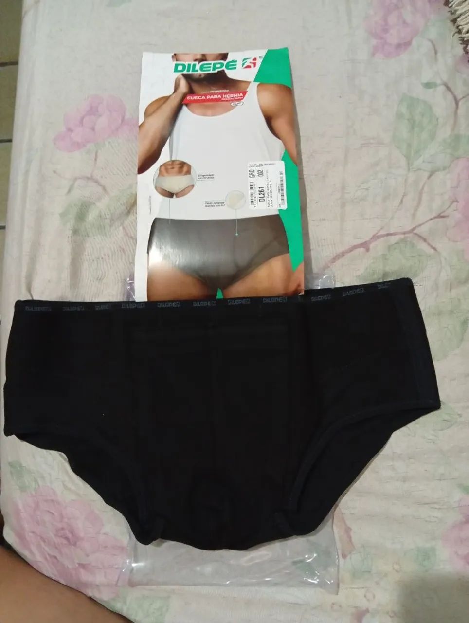 Cueca Para  Hérnia inguinal dupla Dilepe G - Foto 4