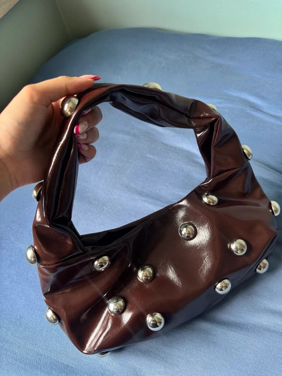 Bolsa Marrom Fashion - Foto 4
