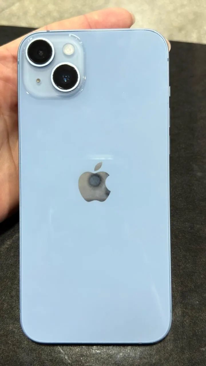 Iphone 14 plus 128 gb Azul Bateria 86% - Foto 2