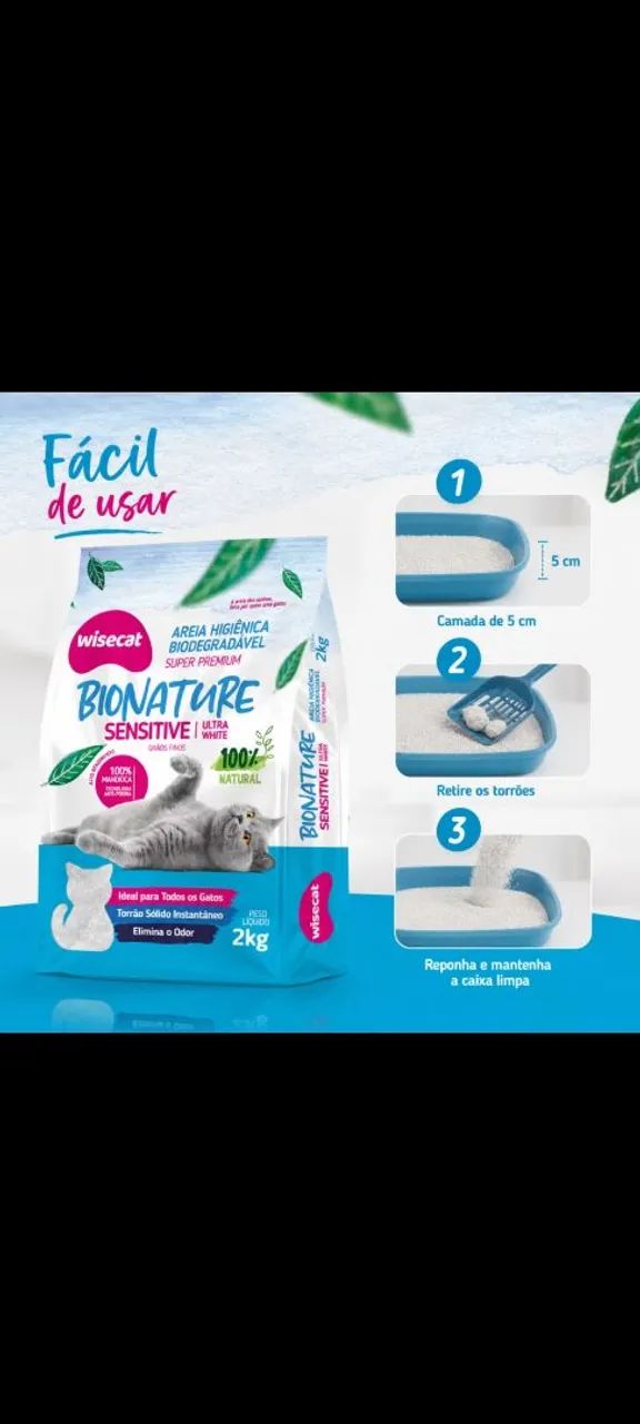 Areia biodegradável  - Foto 2