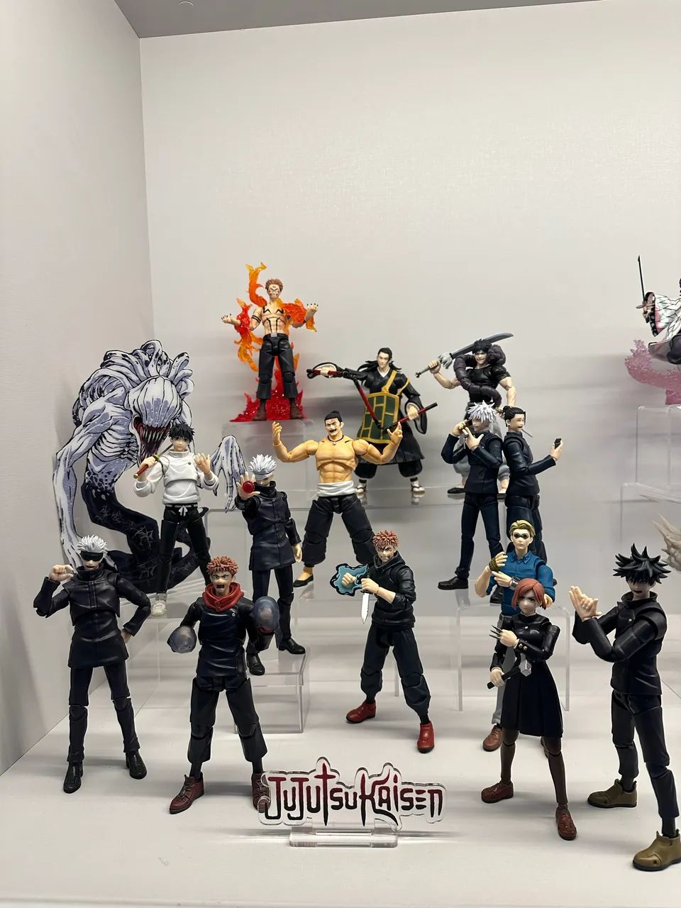 Jujutsu sh figuarts bandai coleção completa
