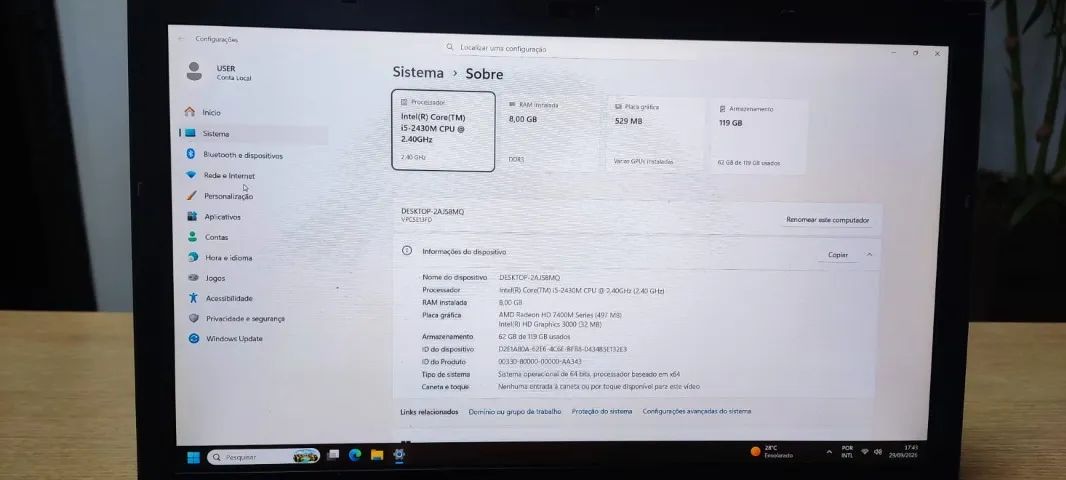 Notebook I5 Sony Vaio - Foto 2