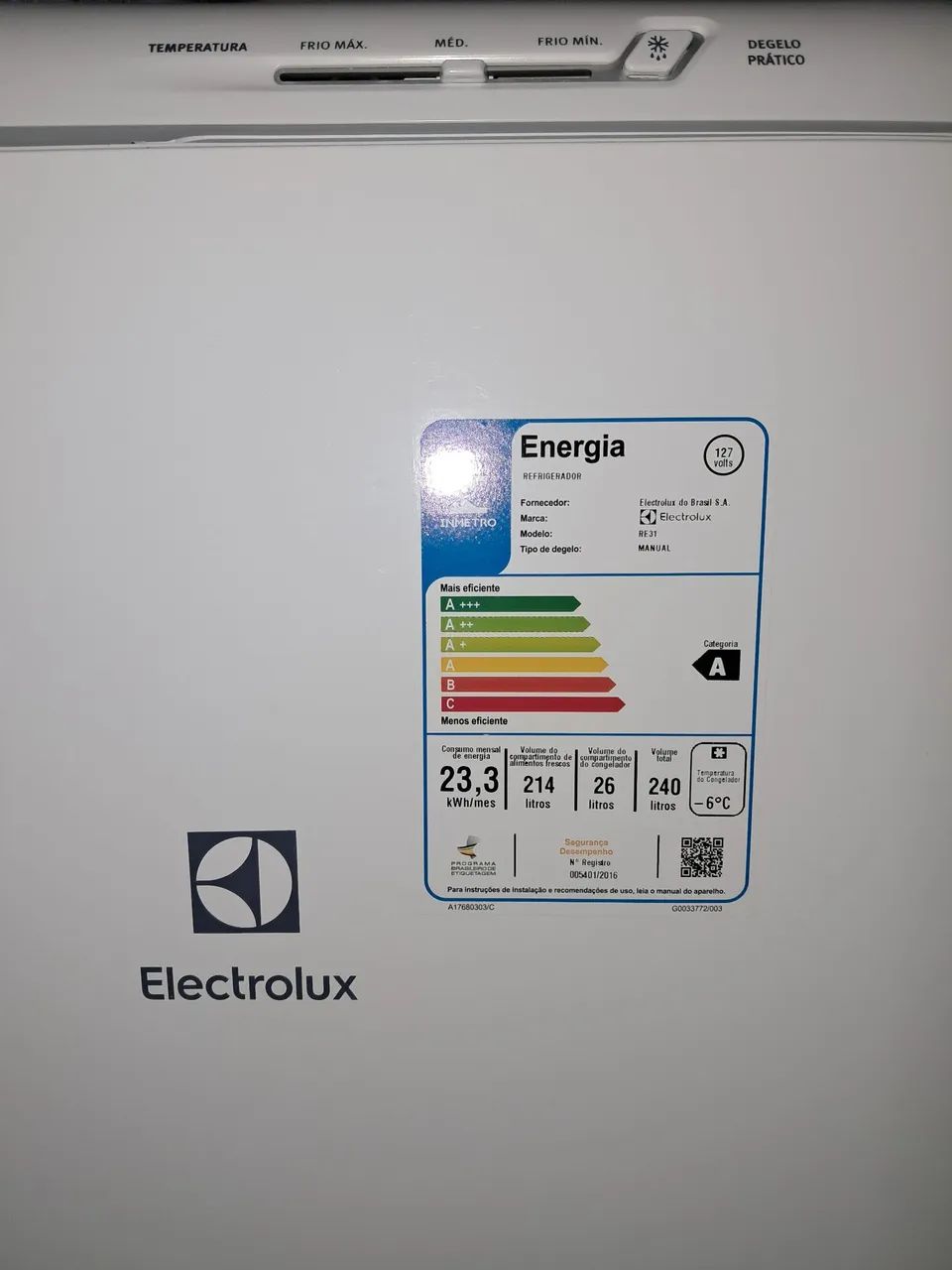 MAJOR 拒否 Geladeira Electrolux - Geladeiras e Freezers - Jardim Residencial
