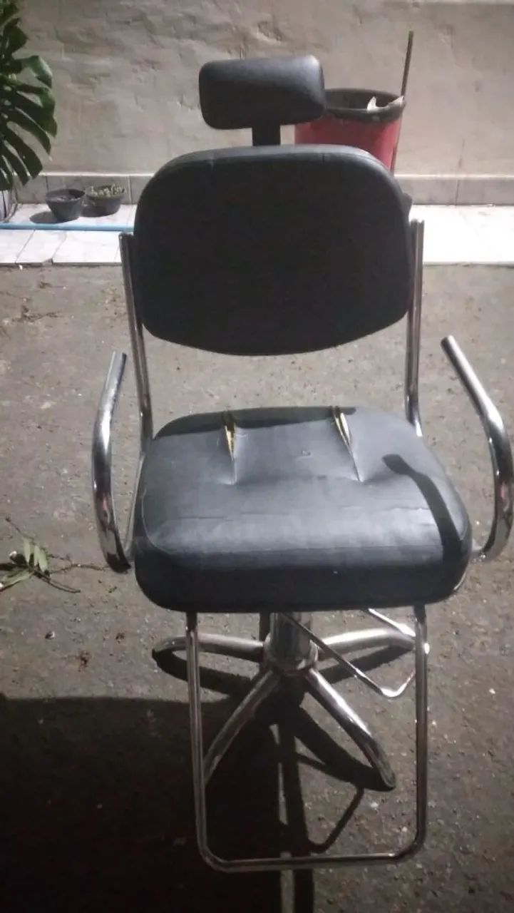 Cadeira de corta cabelo 