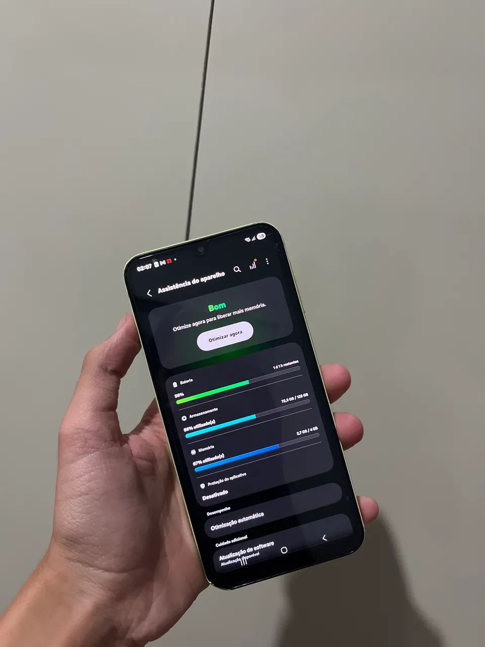 CELULAR A15 128GB 5G EM ÓTIMO ESTADO! - Foto 2
