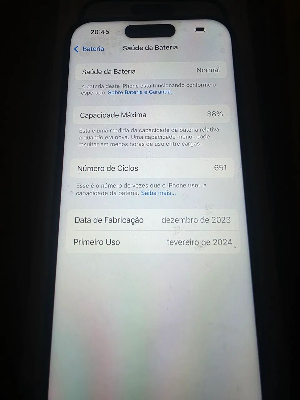 iPhone 15 pro 128gb impecável  - Foto 2
