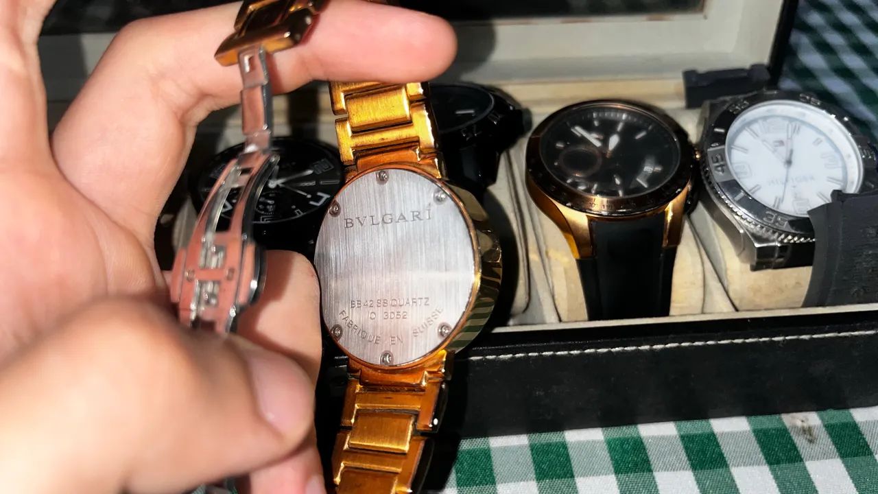 Relógio de Luxo Bulgari BB42SS GOLD - Foto 3