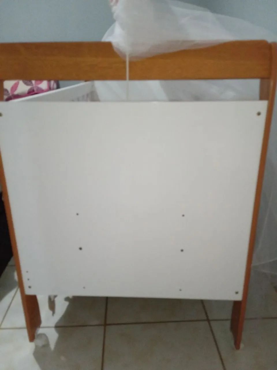 Berço com Colchão e Mosqueteiro  - Foto 3