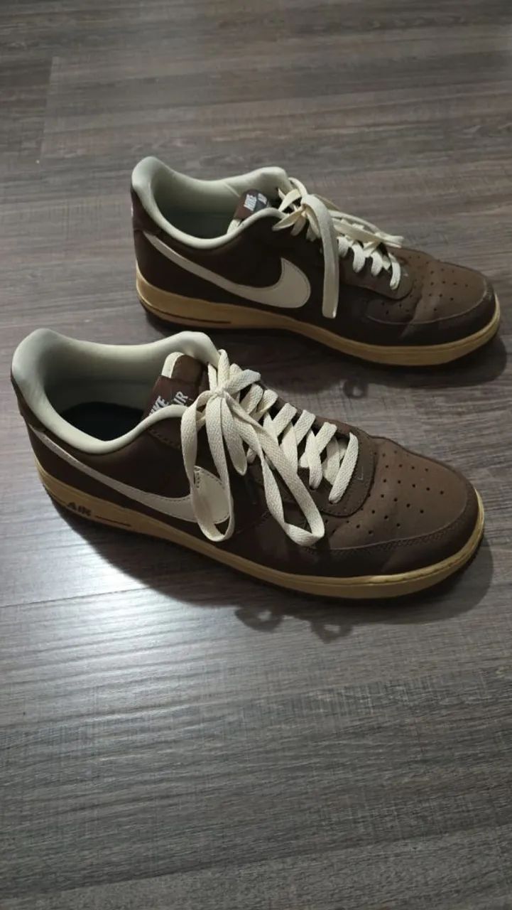 Nike Airforce Marrom 42 - Foto 2