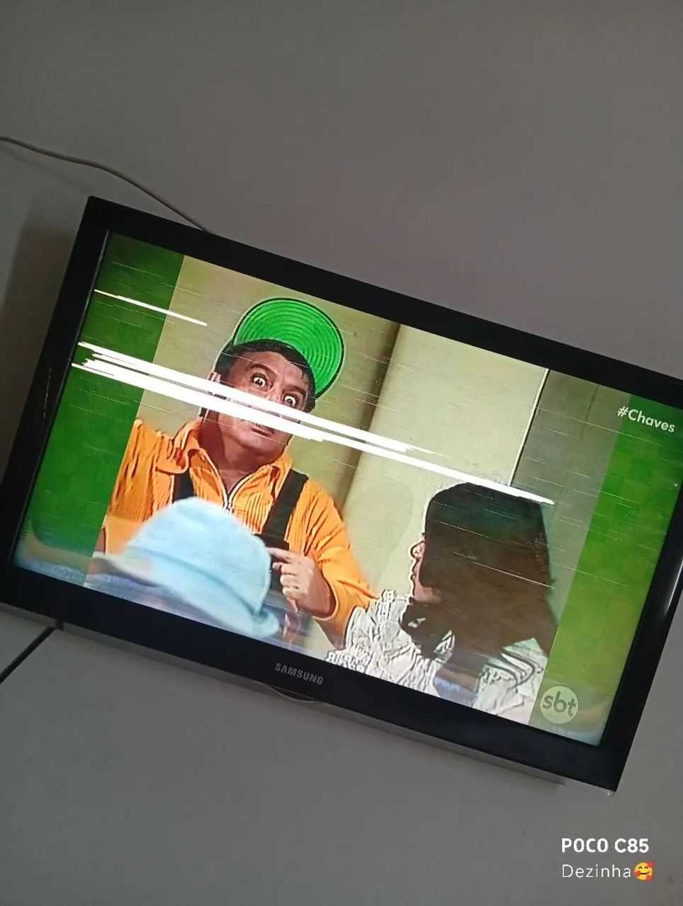TV de LED danificada na tela - Foto 3