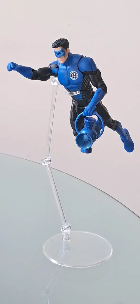 Kyle Rainer Lanterna Azul (Blue Lantern) - DCUC Mattel - Foto 2