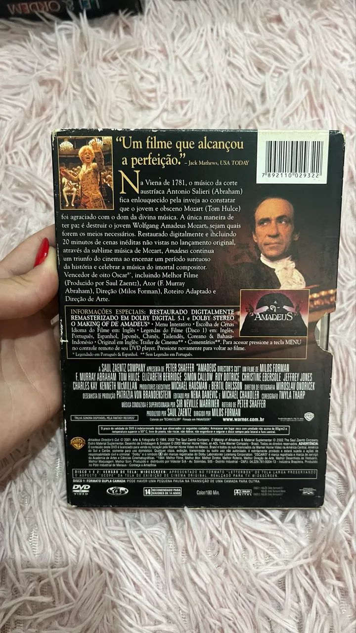 DVD Amadeus- vendedor de 8 oscar  - Foto 2
